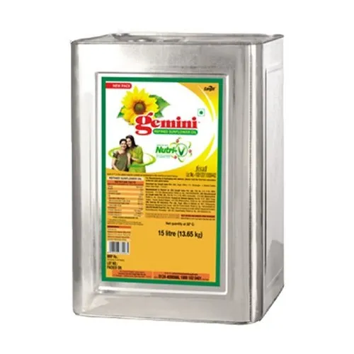 Gemini Refined Sunflower Oil - 15 Liter